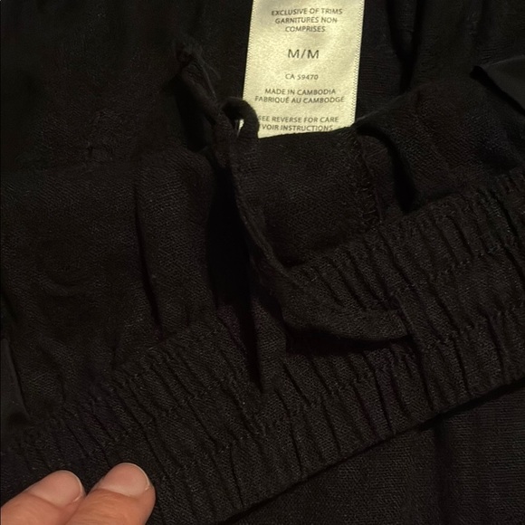 Frank & Oak Black Bermuda Shorts Stretchy Fit - Picture 4 of 12